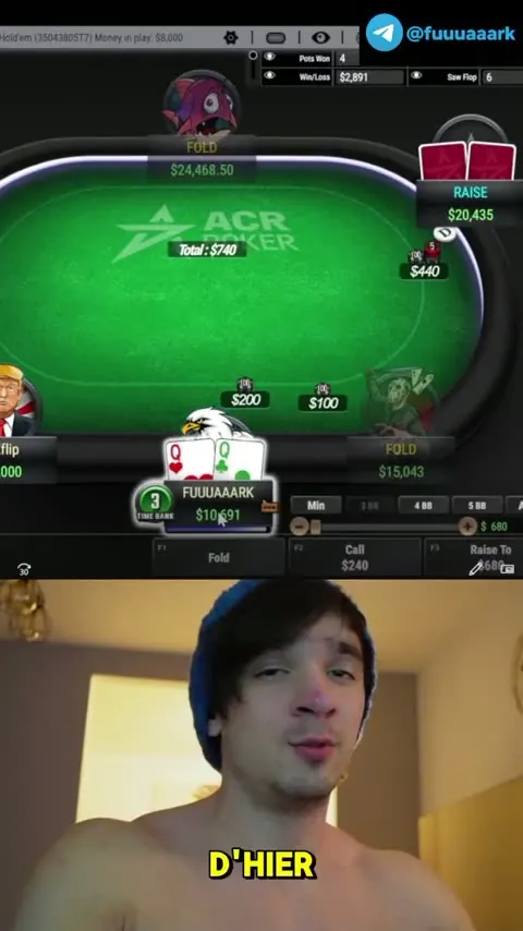 QQ overpair in a 3-bet pot at NL20K — poker hand reviewed on ACR