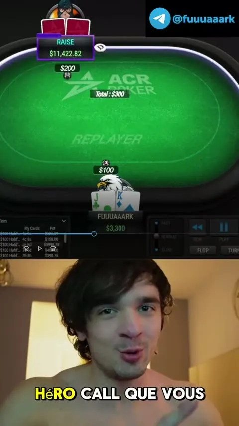 The biggest hero call in HU NL10K — poker hand reviewed on ACR
